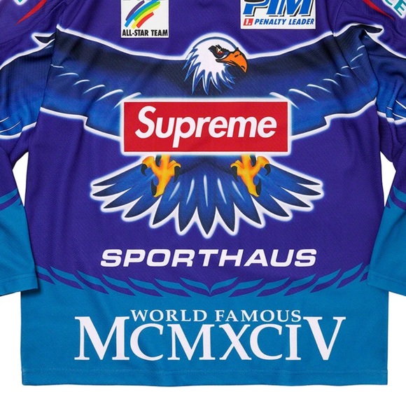 Hockey Jersey Supreme Mitchell And Ness Supreme WTAPS